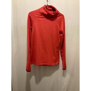 Women's Red Nike Shirt Polyester Blend‎ Size Large